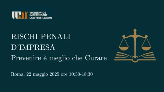 Equilatero sponsor di “Rischi penali d’impresa: prevenire è meglio che curare”