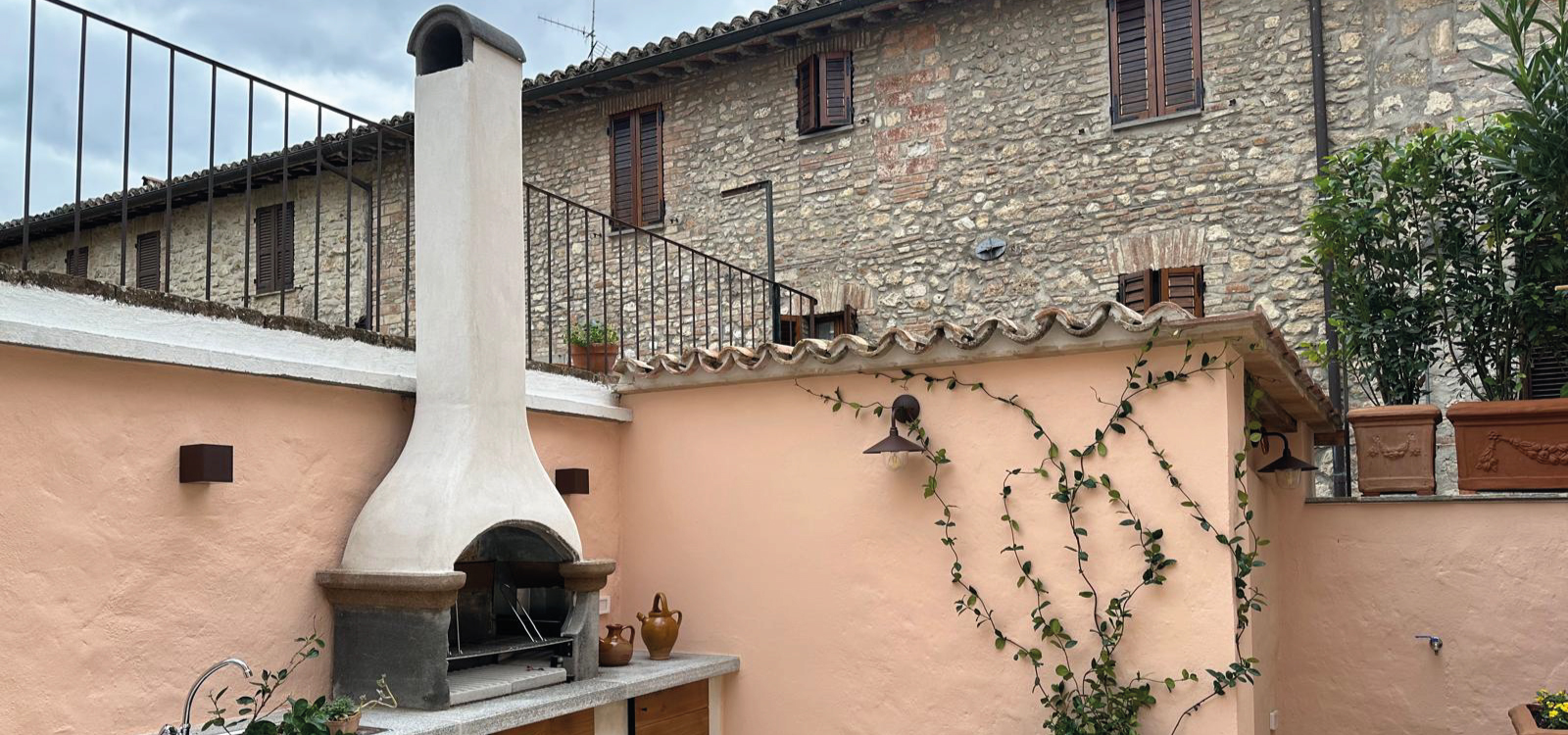 Cucina esterna Massa Martana
